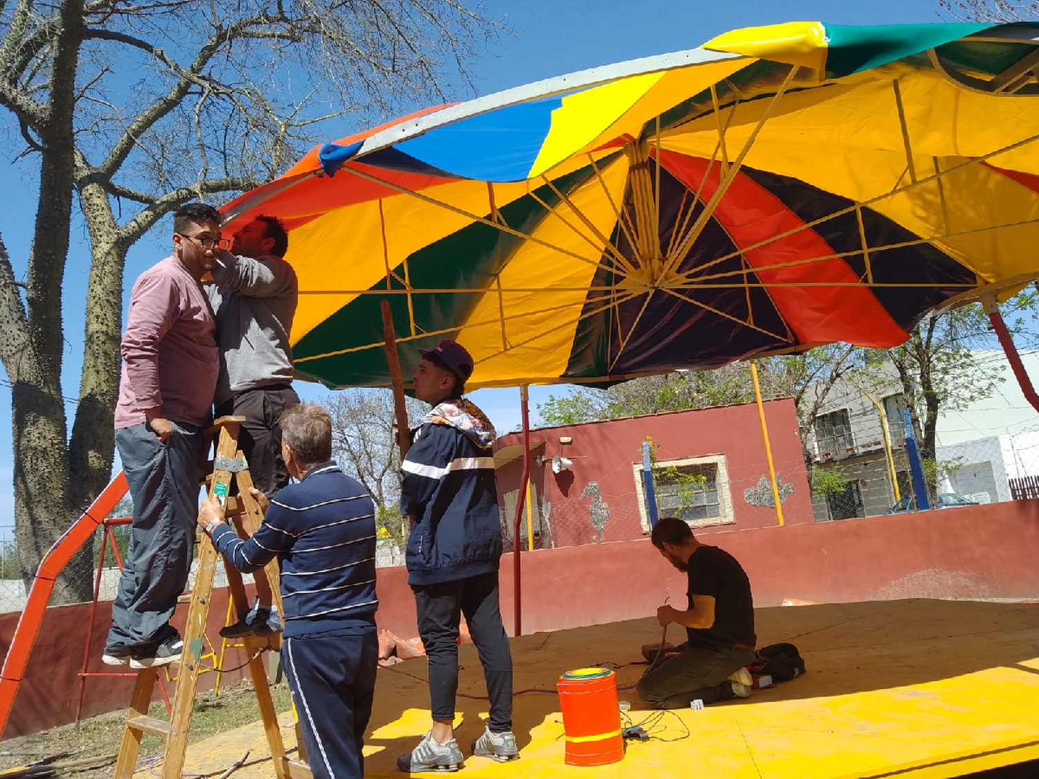 En barrio 9 de Septiembre la  calesita volverá a “atrapar sueños” de chicos y grandes 