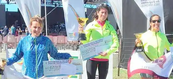 Tres podios en Tres Arroyos