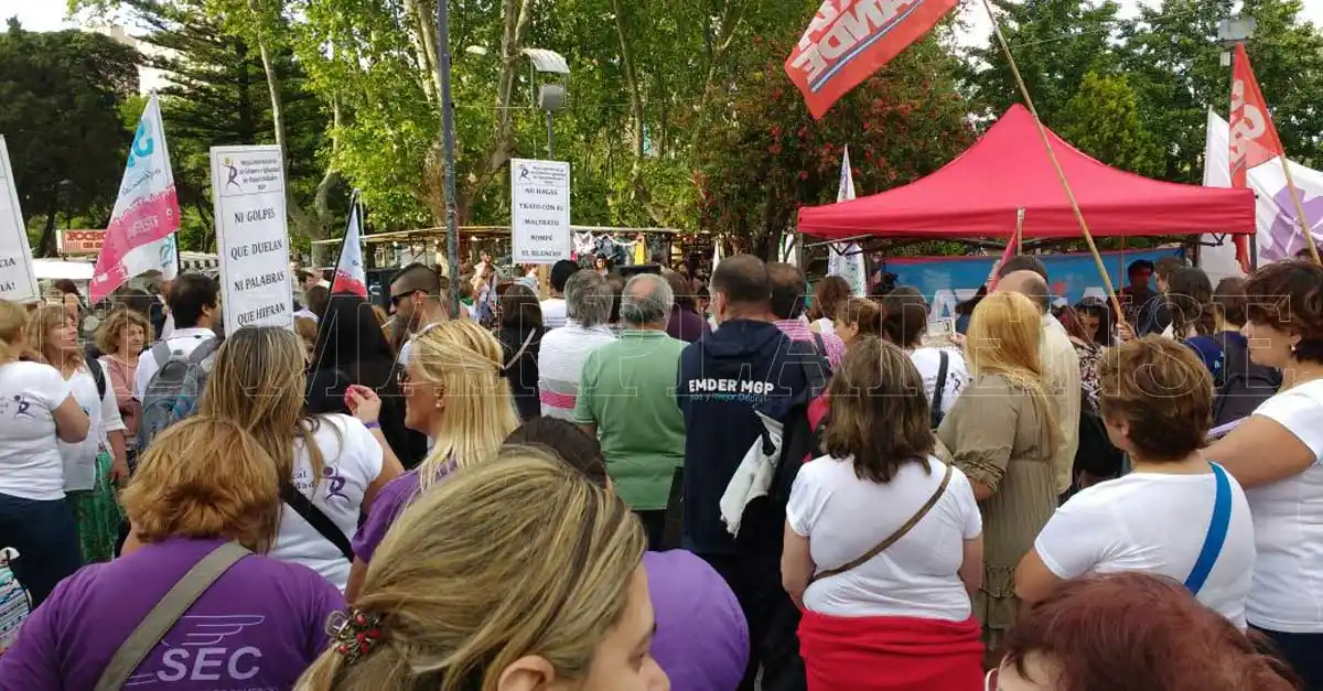 Se realizó una jornada contra la violencia de género