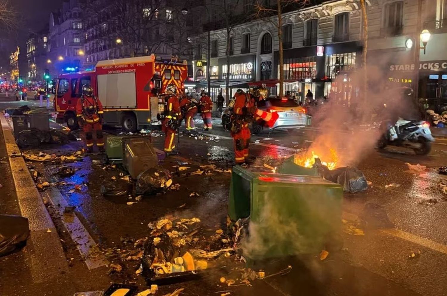 Francia: nueva jornada de protestas en rechazo a la reforma de pensiones