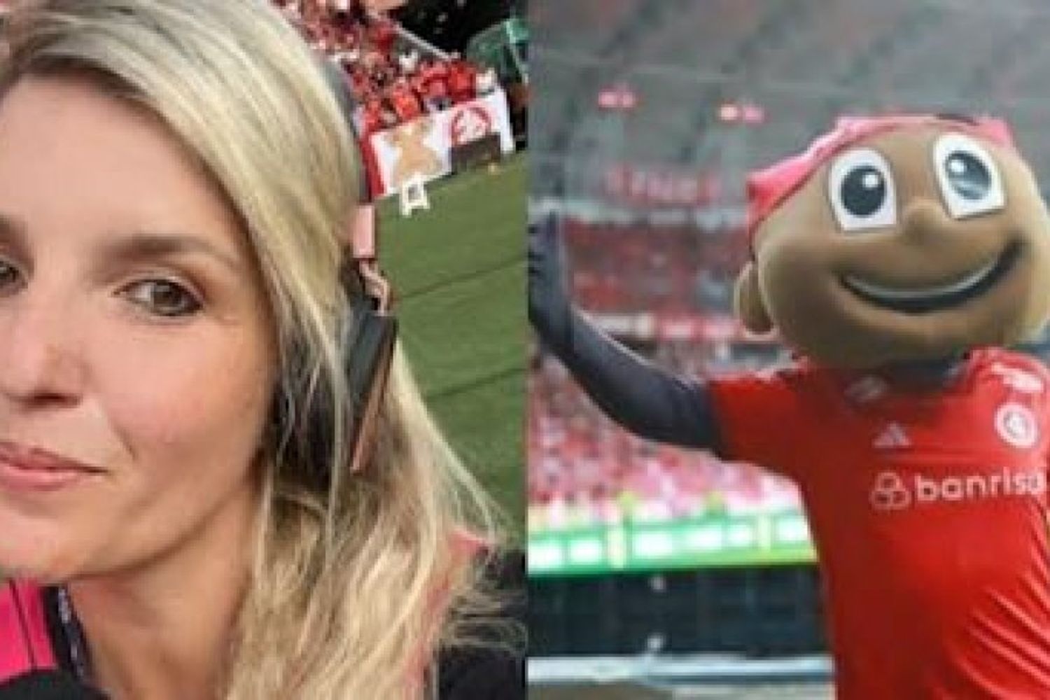 Periodista brasileña denunció por acoso sexual a la mascota de Inter de Porto Alegre
