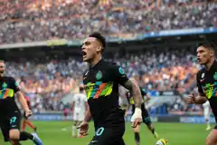 Lautaro Martínez abrió la cuenta en la goleada de Inter