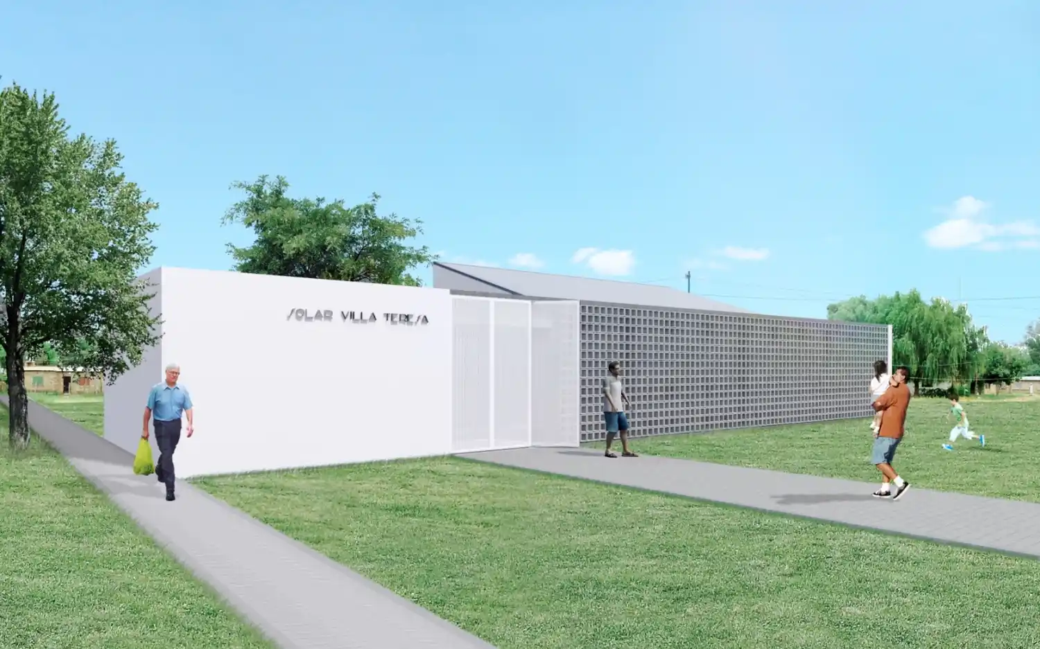 Inauguran el nuevo edificio del Solar Villa Teresa