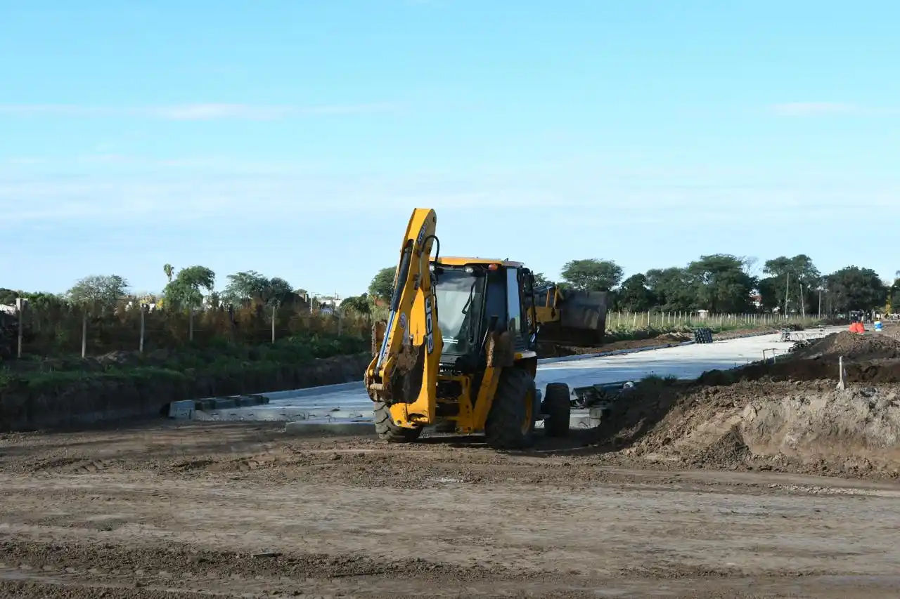 Los trabajos se realizan en calle España y de la avenida Buenos Aires en su intersección con avenida Güemes
