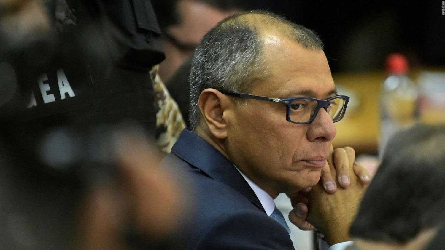 CIDH ALERTA por «especial gravedad» de la SALUD MENTAL del exvicepresidente ecuatoriano Jorge GLAS