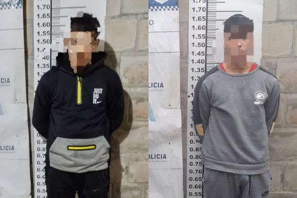 Dos aprehendidos por conflictos familiares