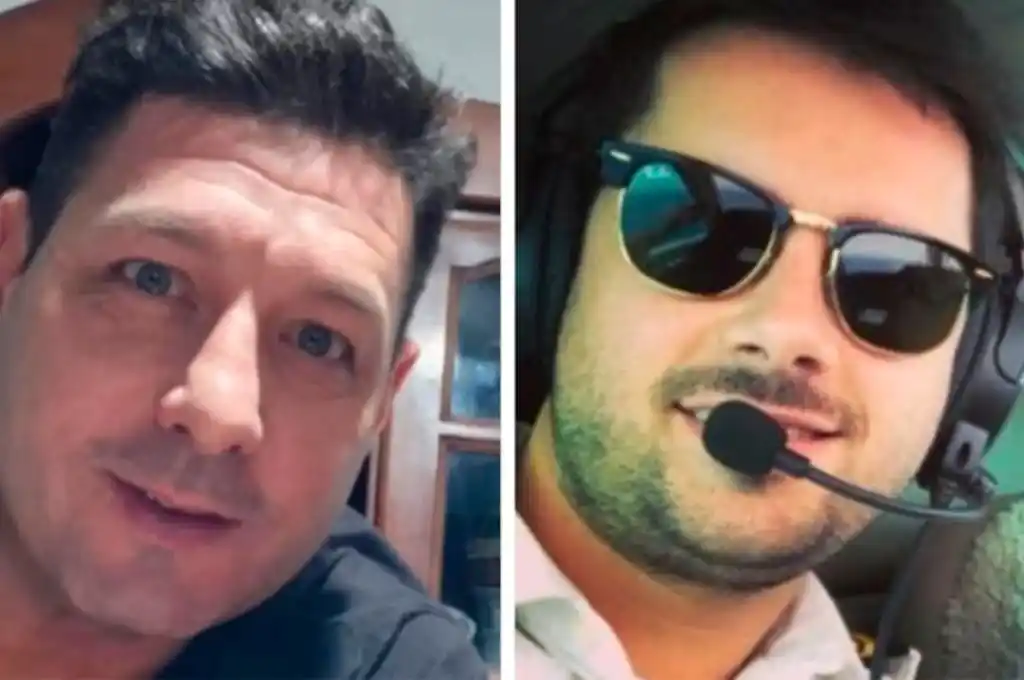 Martín Fernández Loza (46) y Agustín Orforte (35).