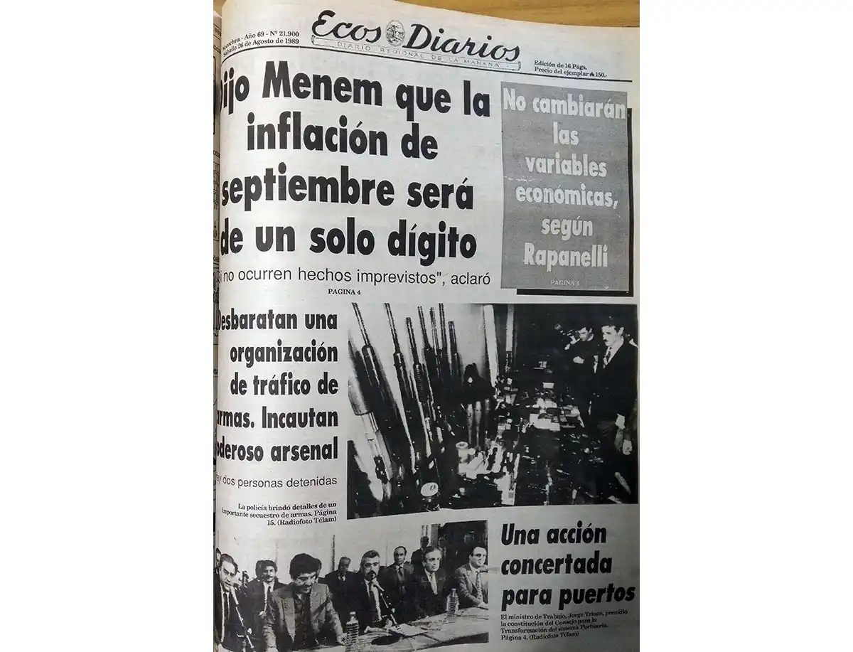 Sábado 26 de agosto de 1989