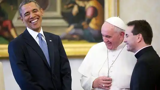 Obama: "El papa Francisco es un líder que nos hace ser mejores personas"