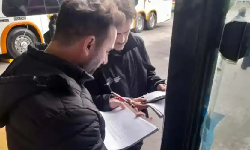 El 22% de los colectivos inspeccionados fueron infraccionados