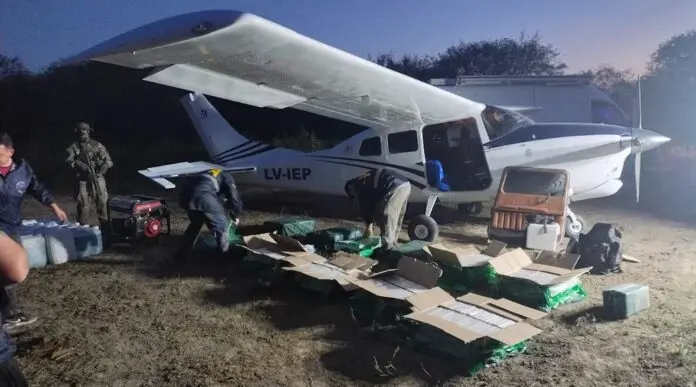 Ocho imputados tras el secuestro de la avioneta que trasladaba más de 400 kilos de cocaína en la región