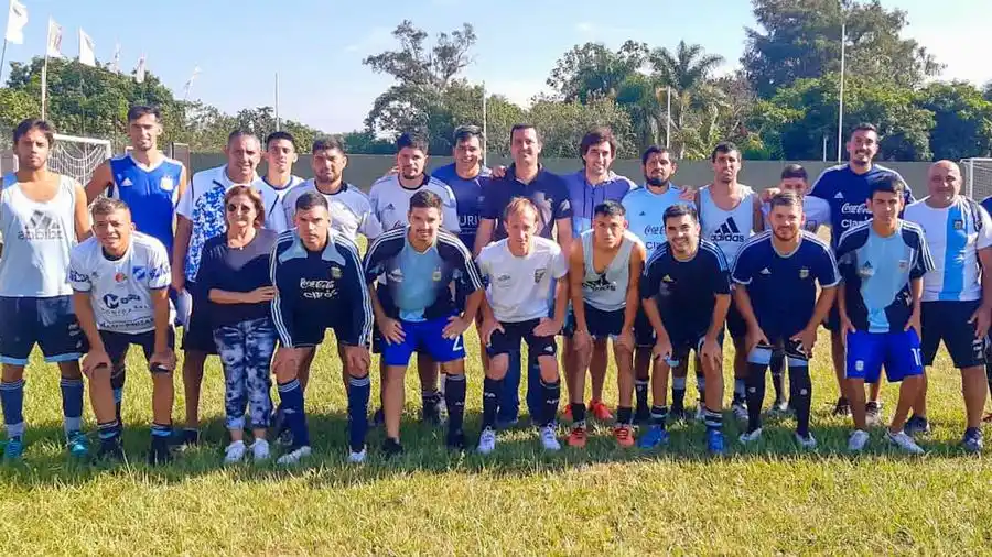 Las selecciones de fútbol 7 de parálisis 
cerebral entrenaron en 8 de Diciembre