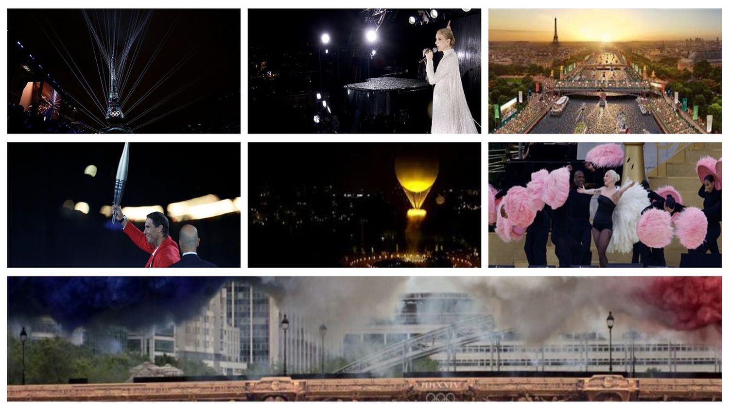 ¡C’EST MAGNIFIQUE! PARÍS se engalanó con la ceremonia de apertura de los JJ. OO. para la historia