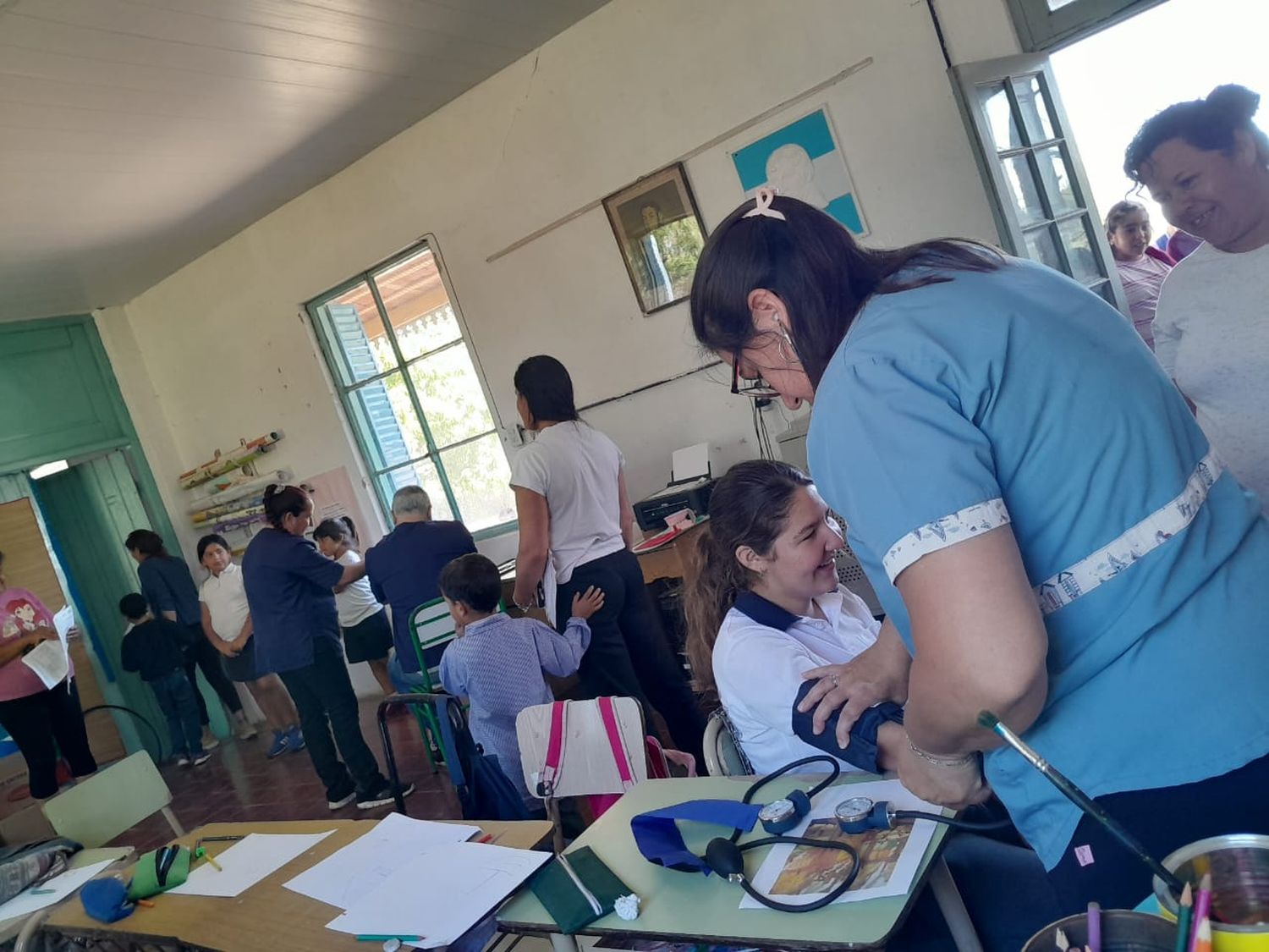 El equipo del CAPS Suburbio Sur visitó la Escuela Rural N° 34 Ariel