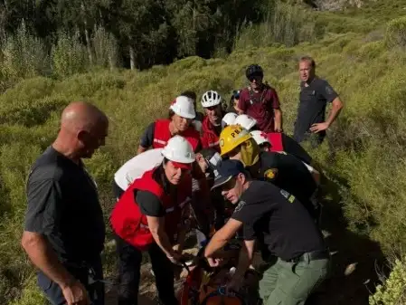 rescate en La Cascada - 2