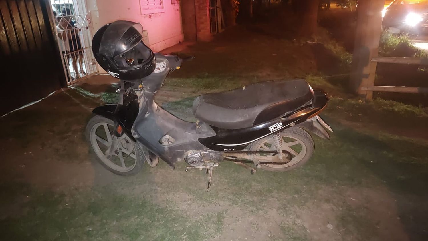 moto siniestro