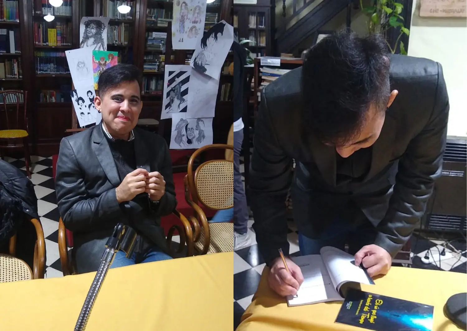 Imanol Fernández presentó su nuevo libro