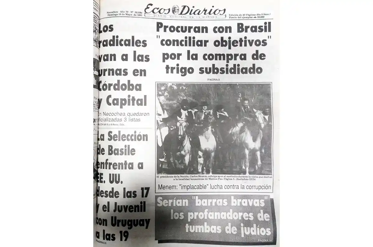 Domingo 19 de mayo de 1991