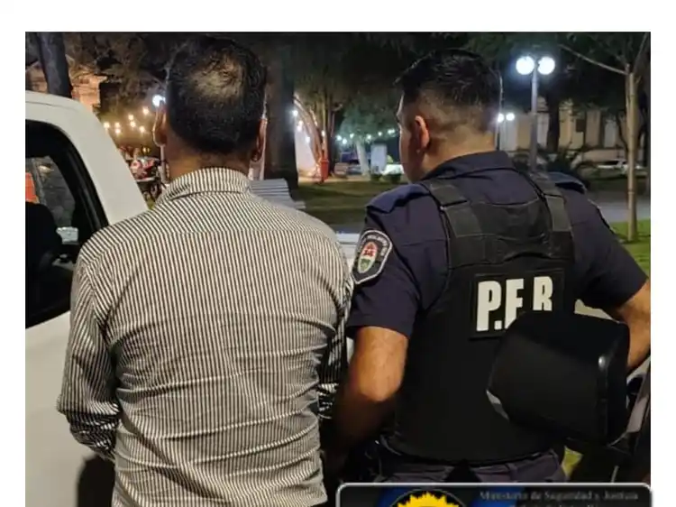 Detienen a un hombre con pedido de captura durante un control policial en Colonia Ensayo