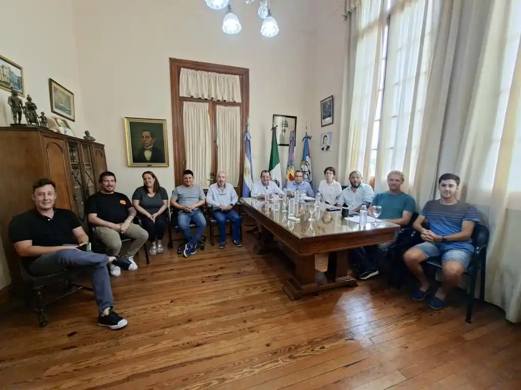 El intendente Julio Marini encabezó el anuncio