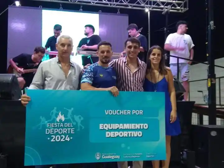 Gabriel Benedetti fue reconocido como el Mejor Deportista del Año 2024