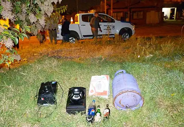 Policiales: se robaba hasta el fernet