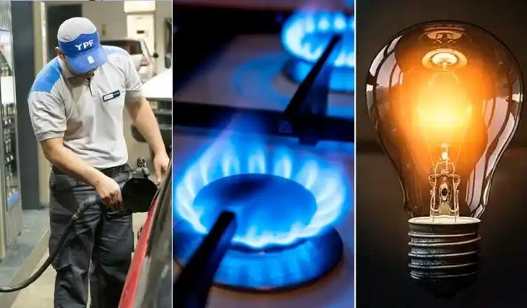 Inflación imparable: En febrero aumentan el gas, la electricidad, los combustibles, la telefonía, cable e Internet