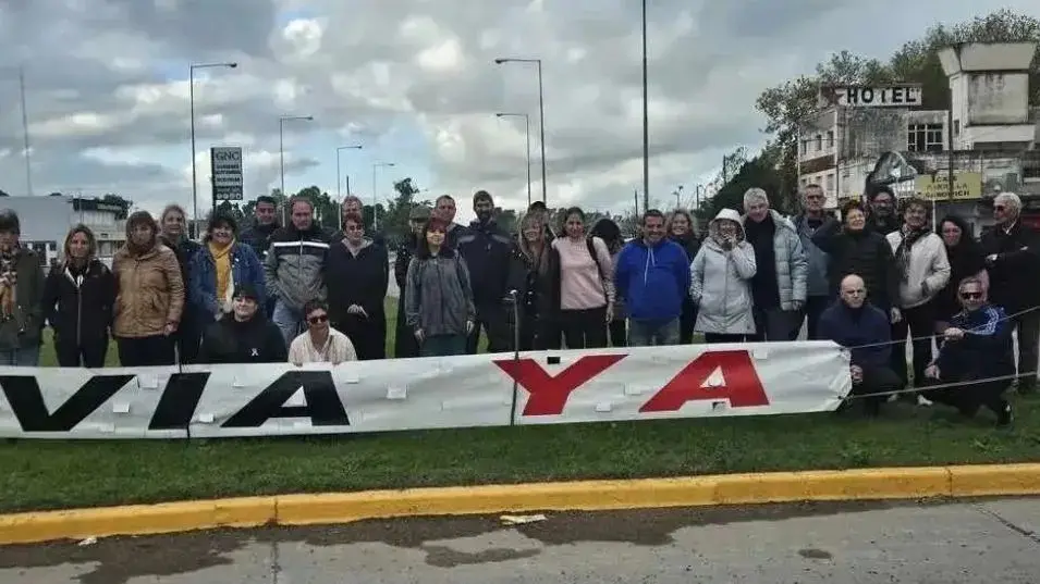 Los vecinos siguen reclamando por la autovia