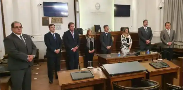 Morchio juró como miembro del Jurado de Enjuiciamiento
