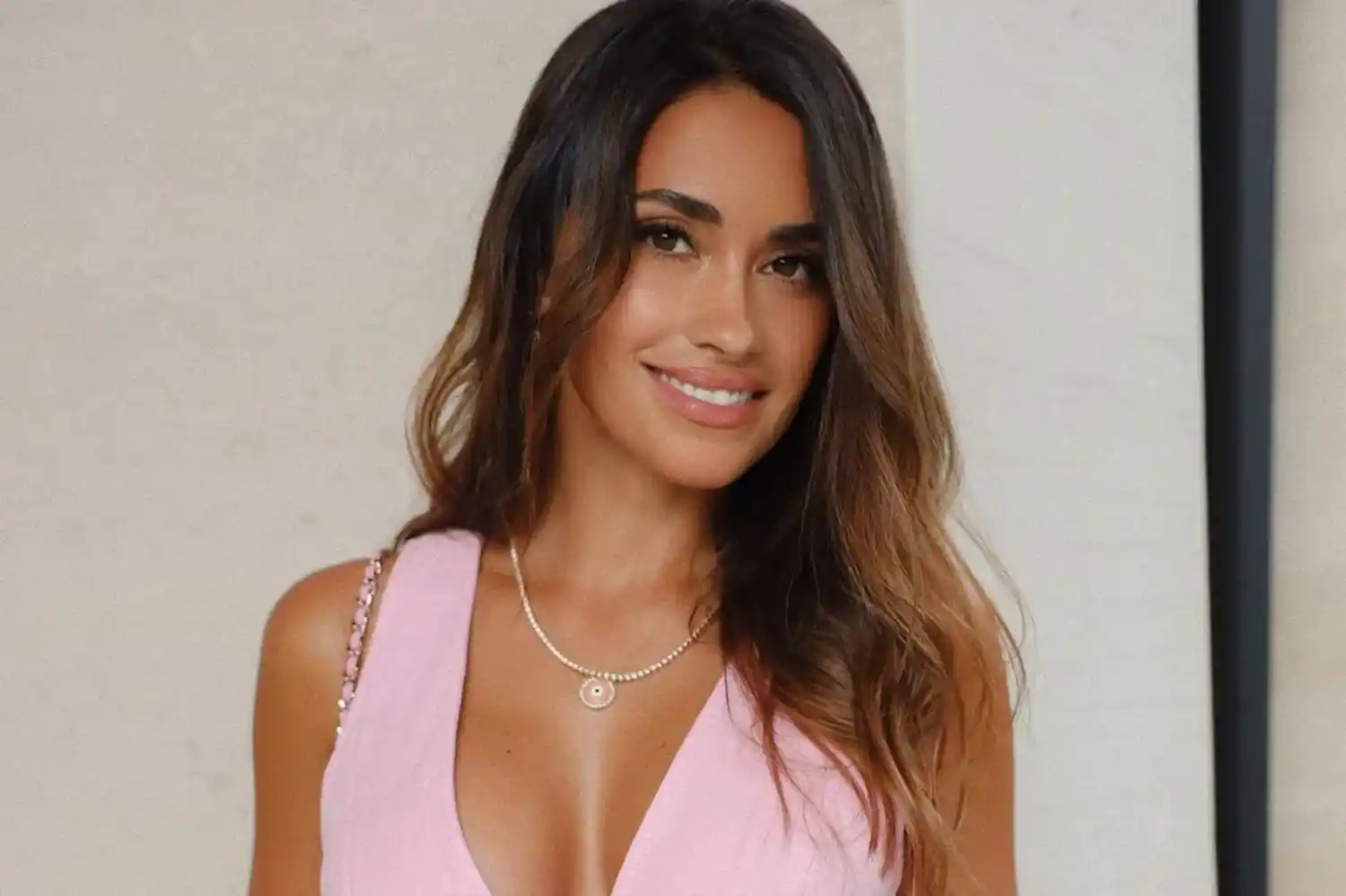 Antonela Roccuzzo arrasó con su look.