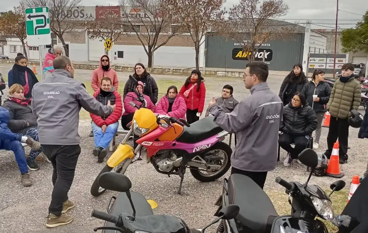 Se realizó una capacitación para deliverys