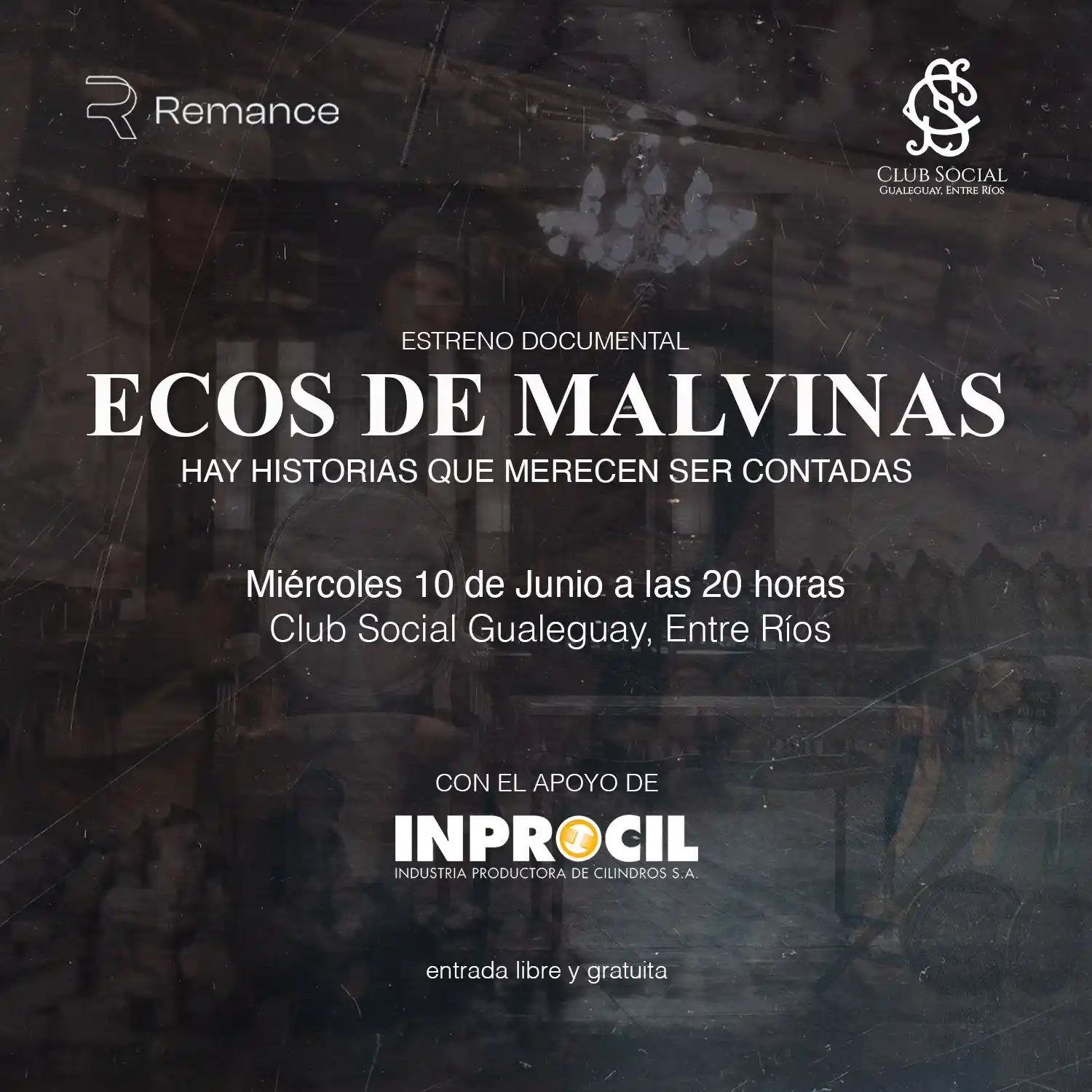 Historias, memoria y emoción: presentan en Gualeguay el documental “Ecos de Malvinas”