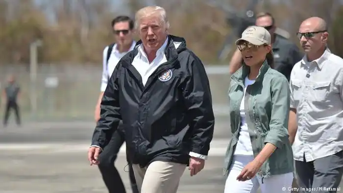 Huracán María: entre críticas, Trump llegó hoy a Puerto Rico