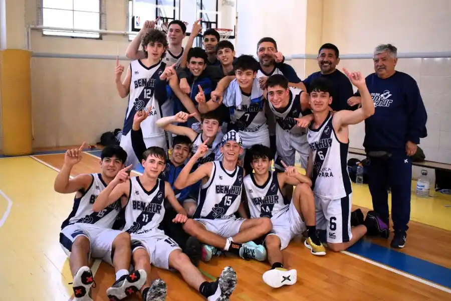 Ben Hur ganó en el comienzo de la Liga Federal U15