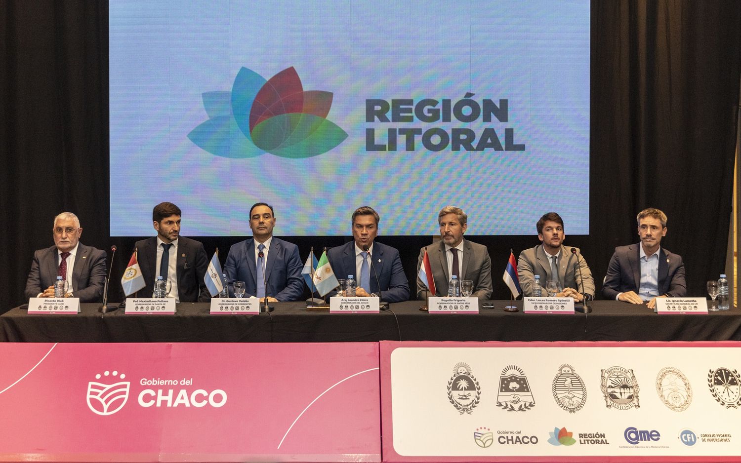Gobernadores del Litoral fortalecen la integración regional en encuentro clave