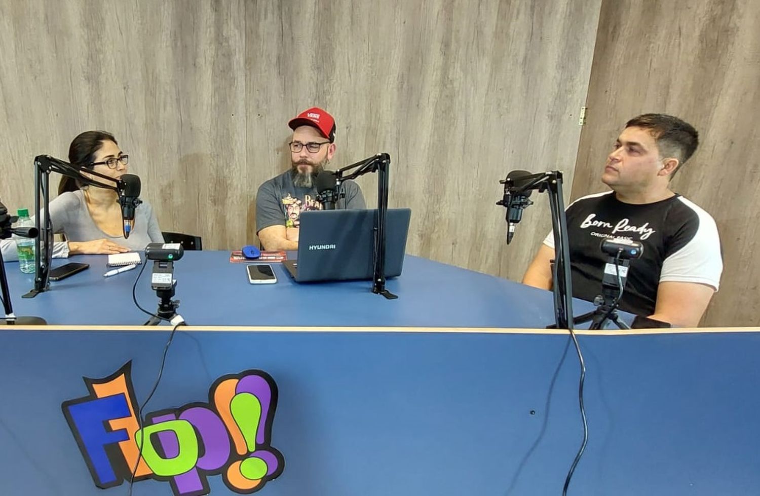 Esteban Manuel Martínez en Flop! TV con Jorgelina y Ezequiel
