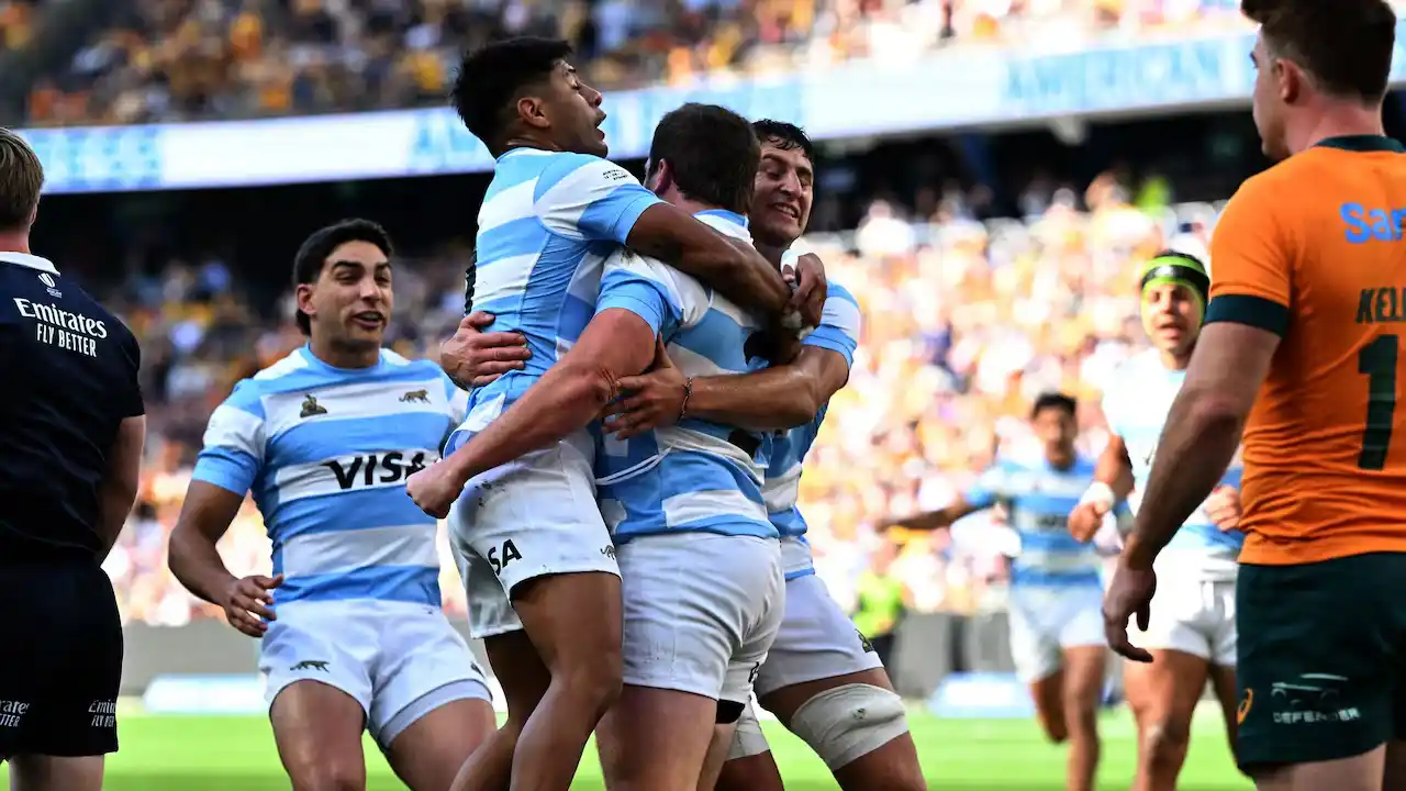 Los Pumas desplazaron a Australia del sexto lugar del ranking