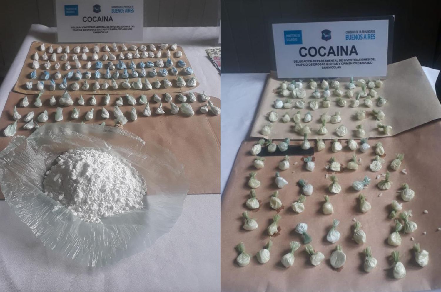 Las escuchas telefónicas que permitieron desbaratar una banda que vendía cocaína en Ramallo y San Pedro