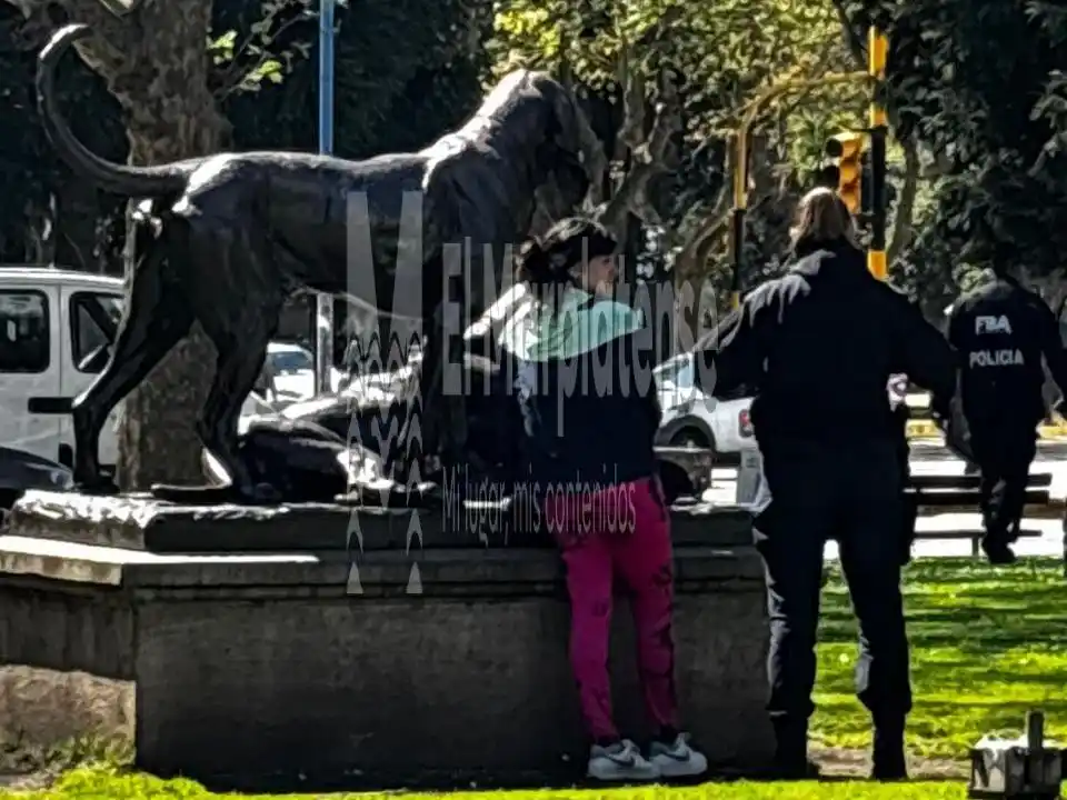 Atraparon a dos personas con inhibidores en pleno centro de Mar del Plata