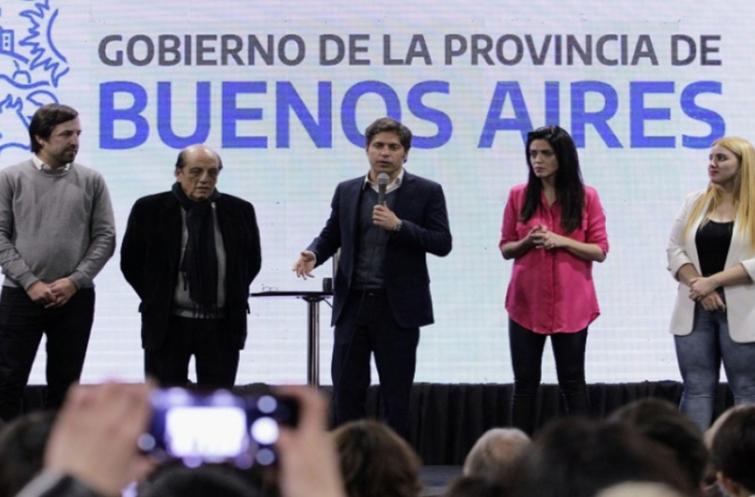 Kicillof encabezó el reconocimiento a trabajadores que participaron de la campaña de vacunación