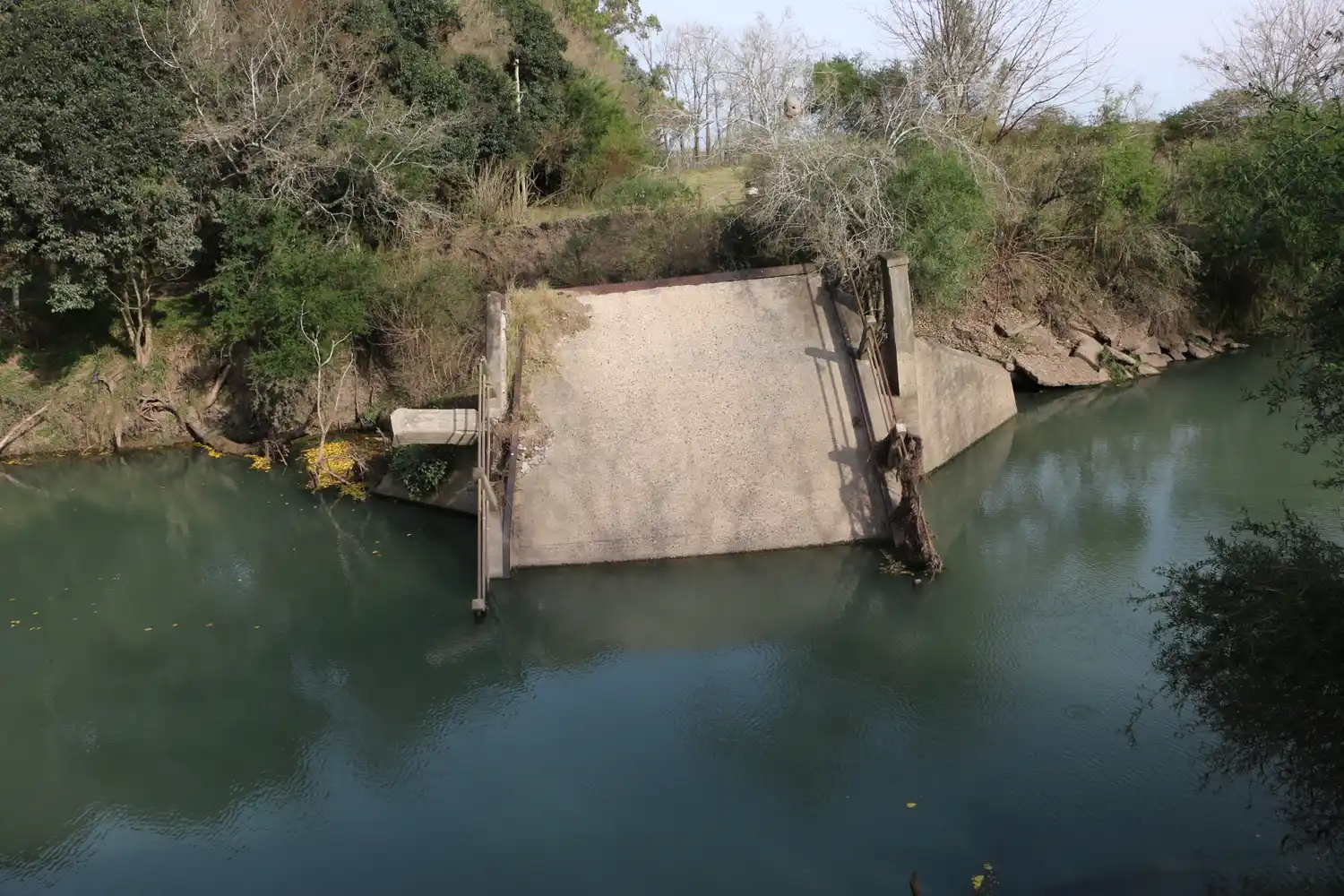 Costa Uruguay: reclaman la reconstrucción del puente del Paso Muller