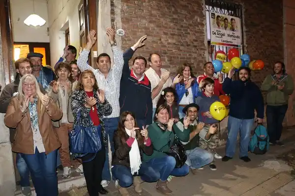 El PRO local celebró tras imponerse en la interna de Cambiemos