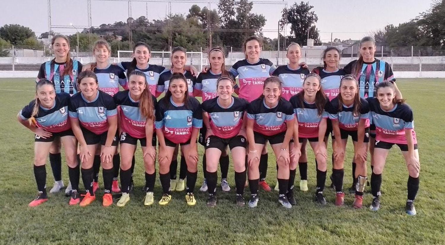 FOTO LIGA TANDILENSE DE FÚTBOL La selección femenina volvió a golear.