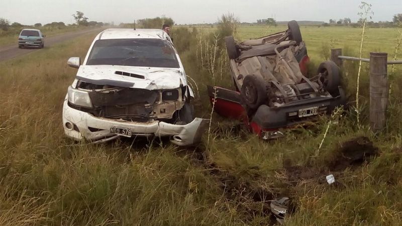 Conductor de 64 años falleció en un accidente ocurrido en camino vecinal