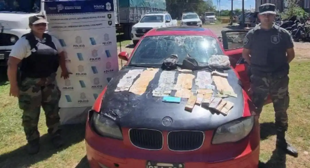 El auto con pedido de secuestro