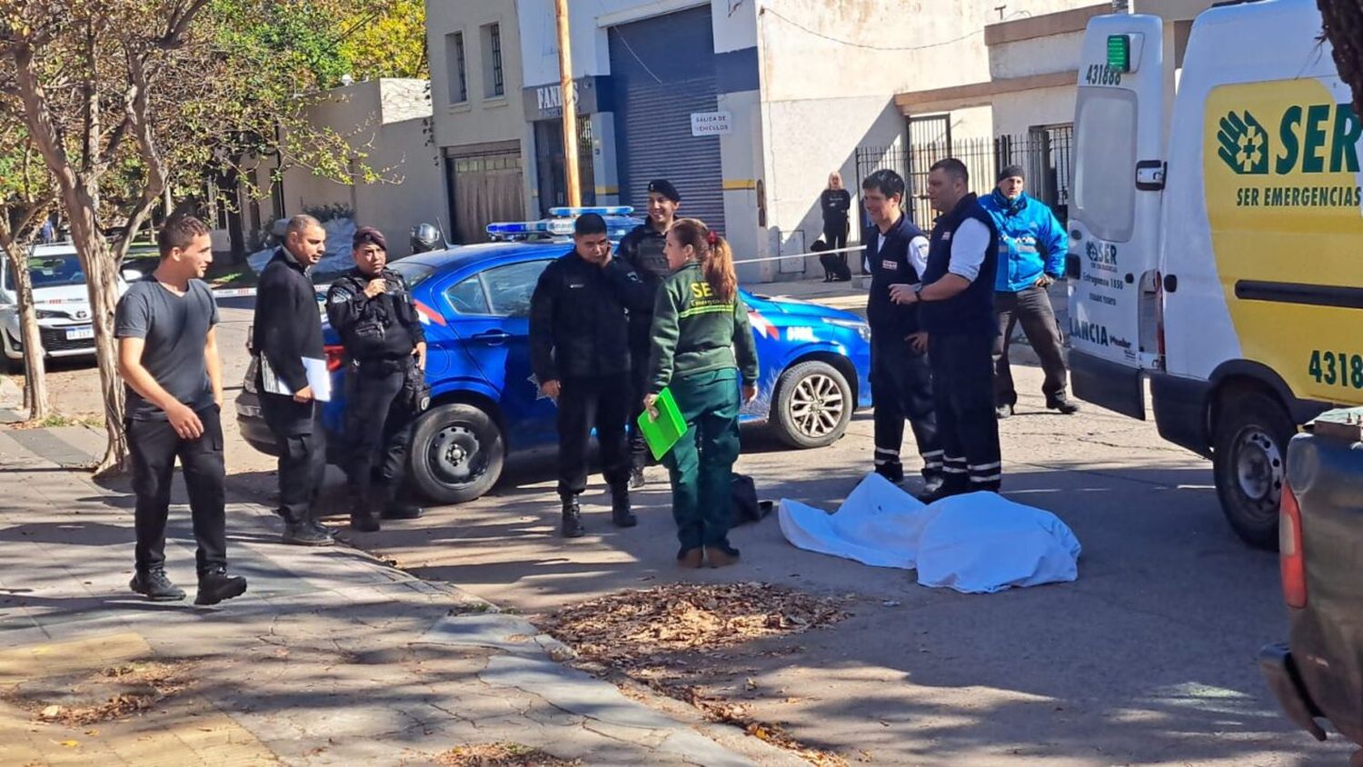 Venado Tuerto: un hombre murió repentinamente en la vía pública