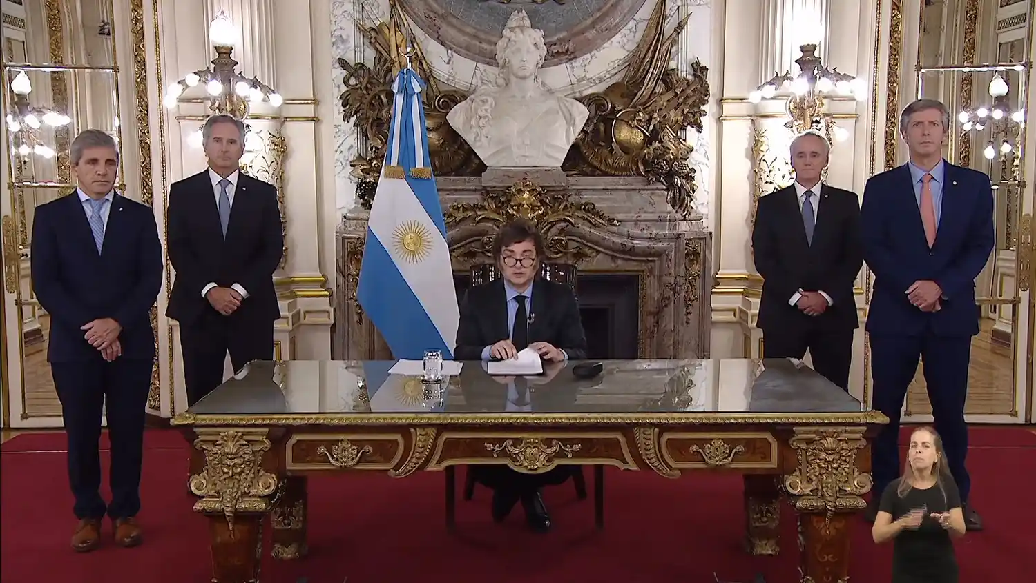 “Es el último tramo de un esfuerzo  heroico”, dijo el presidente Milei