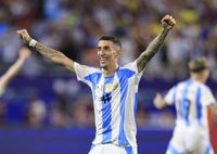 Di María: “Soñé que me retiraba de esta manera”