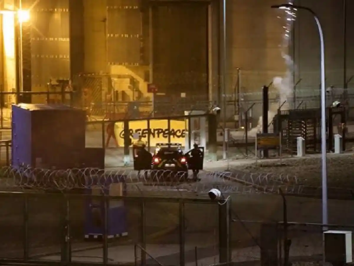 Greenpece interrumpió en una central nuclear para alertar sobre sus riesgos