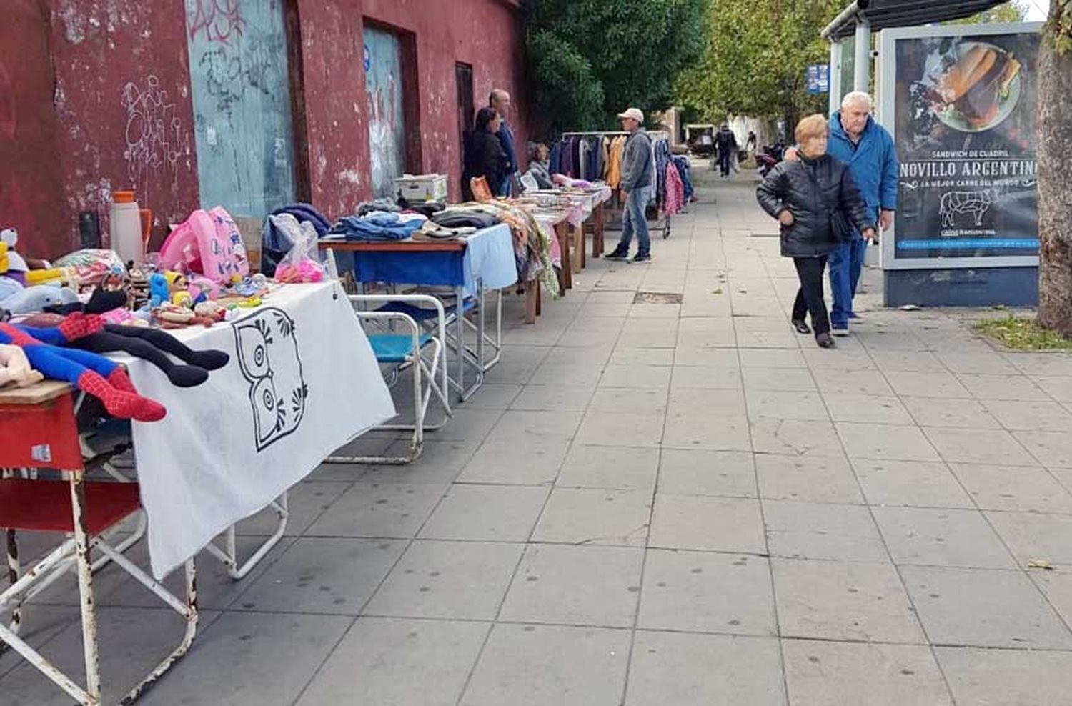 "Los feriantes no están autorizados a mudarse a la Ferroautomotora"